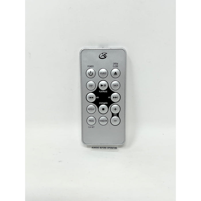 GPX KC220S Under Cabinet CD Player Remote Control