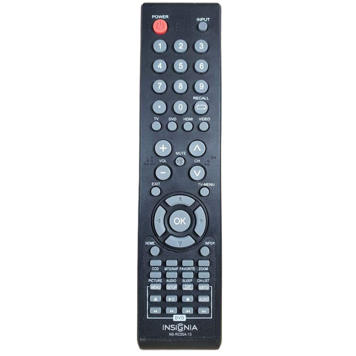 Insignia NS-RC05A-13 DVD Remote Control