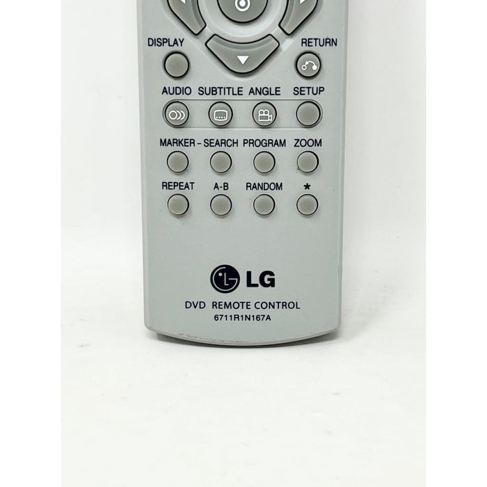 LG 6711R1N167A DVD Player Remote Control