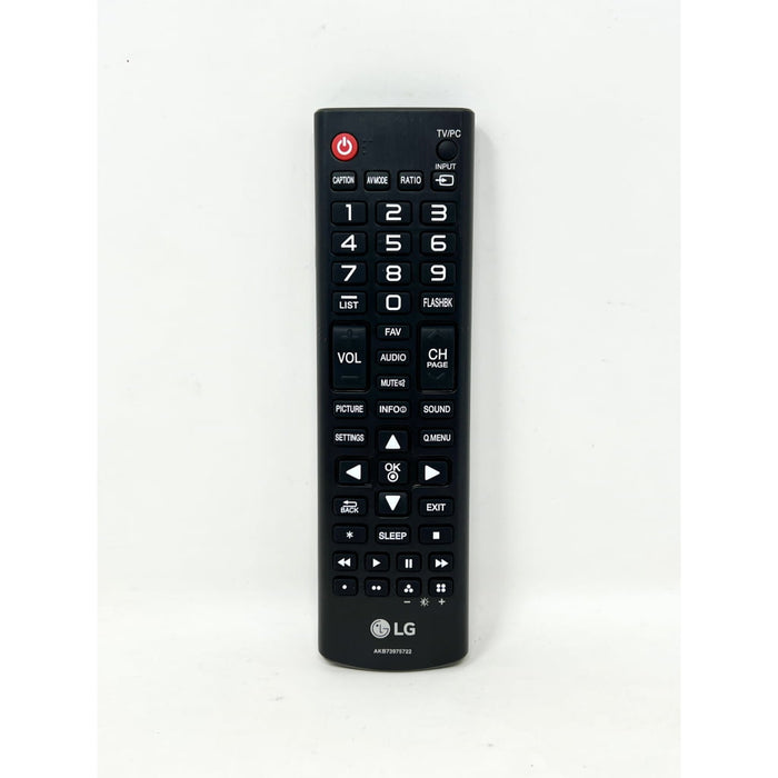 LG AKB73975722 TV Remote Control