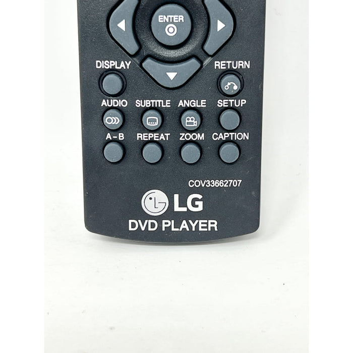 LG COV33662707 DVD Player Remote Control
