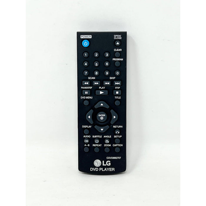 LG COV33662707 DVD Player Remote Control