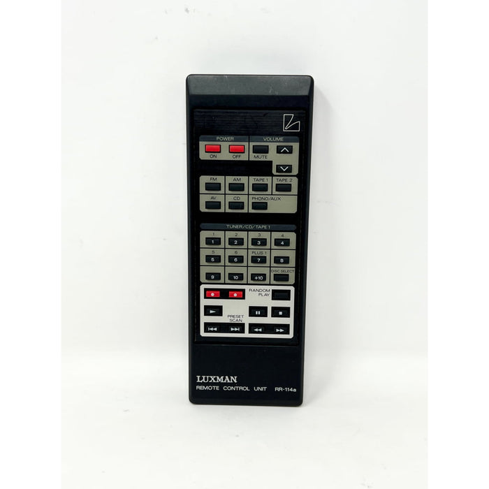 Luxman RR-114A Audio System Remote Control for TP-114