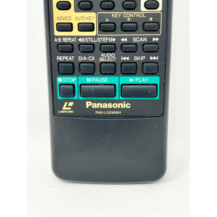 Panasonic RAK-LX016WH Laser Disc Remote Control