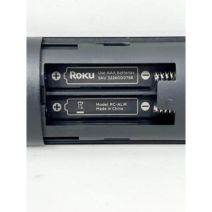 Roku RC-ALIR Streaming Remote Control Version 5