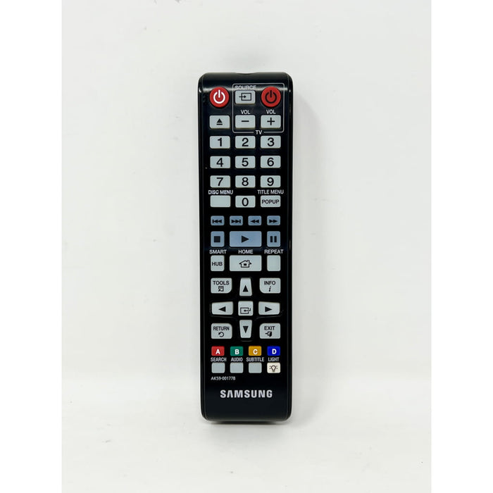 Samsung AK59-00177B Blu-Ray DVD Player Remote Control