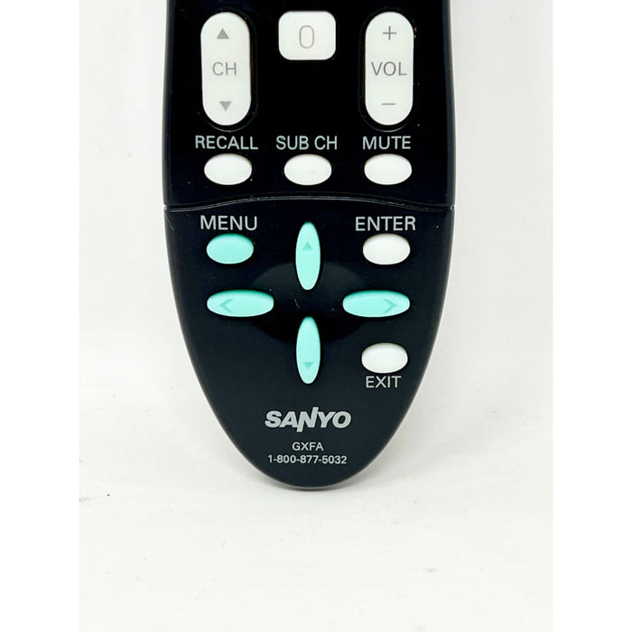 Sanyo GXFA TV Remote Control