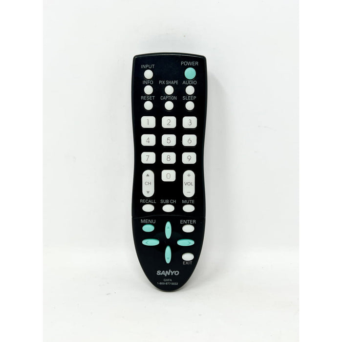 Sanyo GXFA TV Remote Control