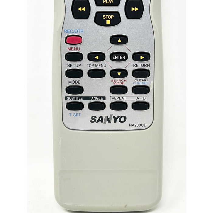 Sanyo NA230UD DVD/VCR Combo Remote Control