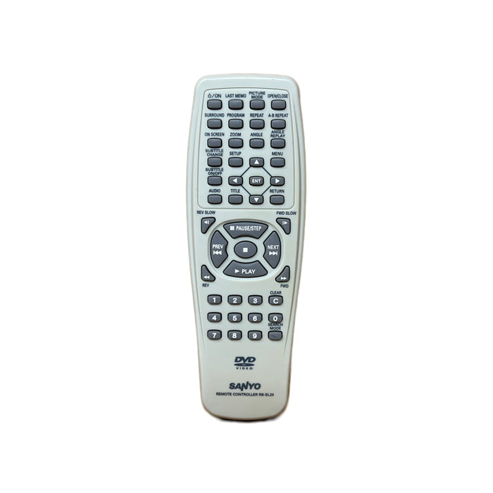 Sanyo RB-SL20 DVD Player Remote Control