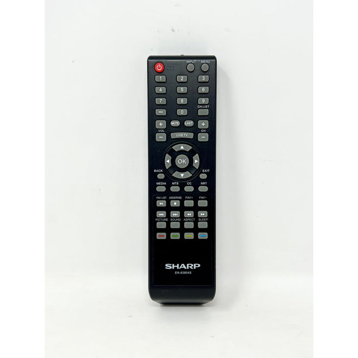 Sharp EN-83804S TV Remote Control