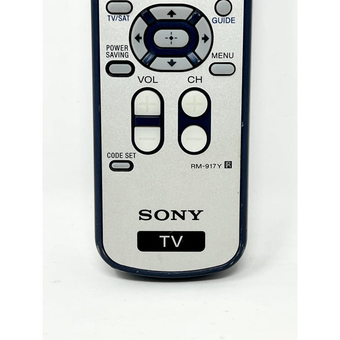 Sony RM-917Y TV Remote Control
