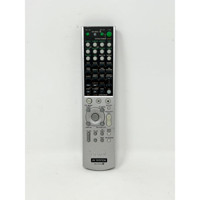 Sony RM-PP412 A/V Receiver Remote Control