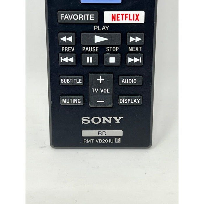 Sony RMT-VB201U Blu-Ray DVD Remote Control