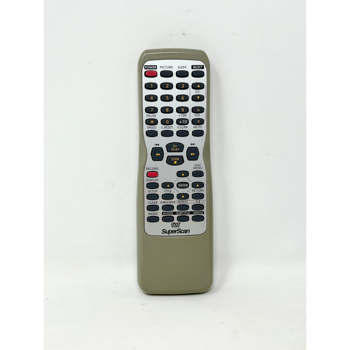 SuperScan TV/DVD/VCR CRT Combo Player Remote Control