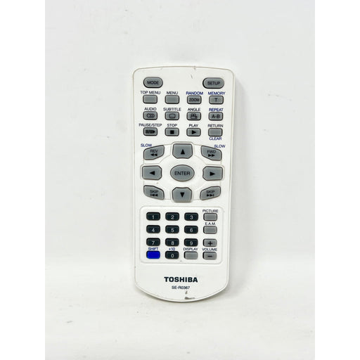 Toshiba SE-R0367 Portable DVD Player Remote Control