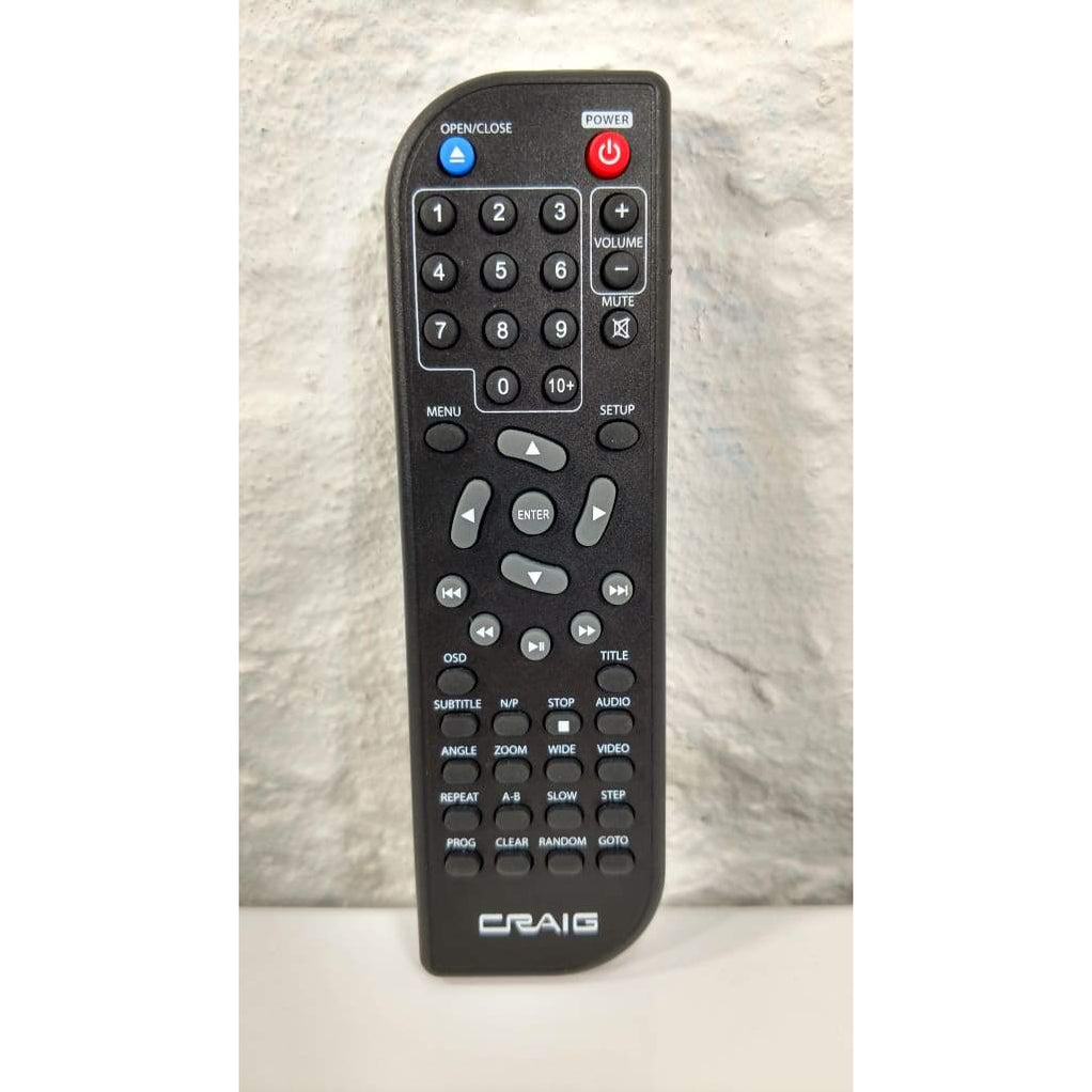 Craig OCIEDVCG401 DVD Player Remote Control for CVD401A Best Deal