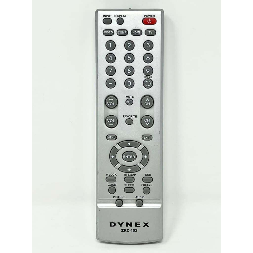 Dynex ZRC102 TV Remote Control Best Deal Remotes