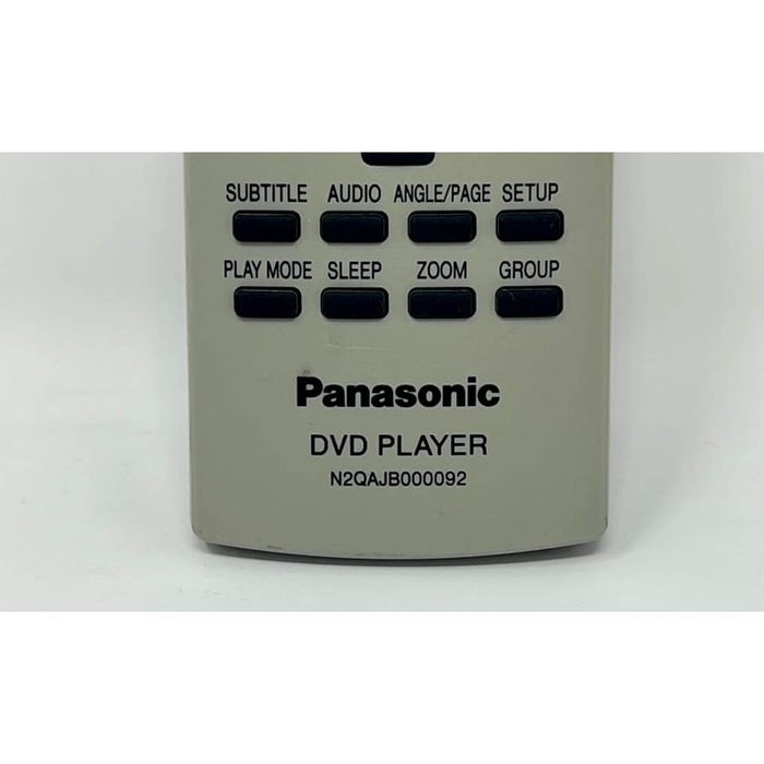 Panasonic N2QAJB000092 DVD Remote Control