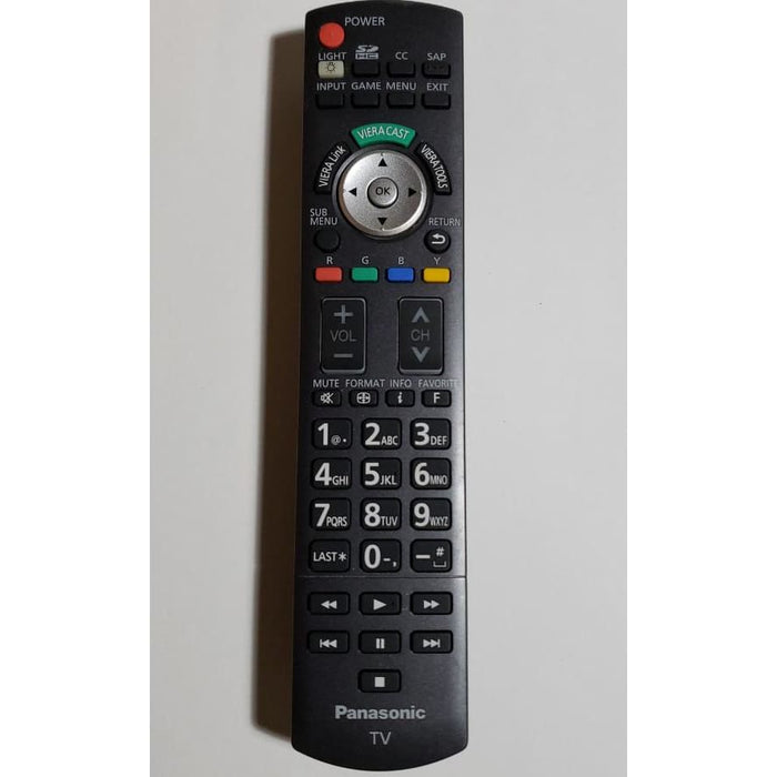 Panasonic N2QAYB000322 TV Remote Control