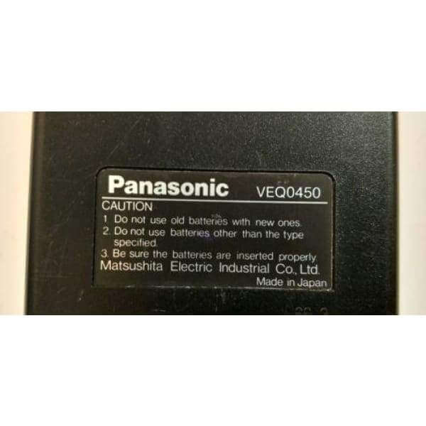 Panasonic VEQ0450 Remote Control for AG1210 NVG10PX NVG9PX NVG101A