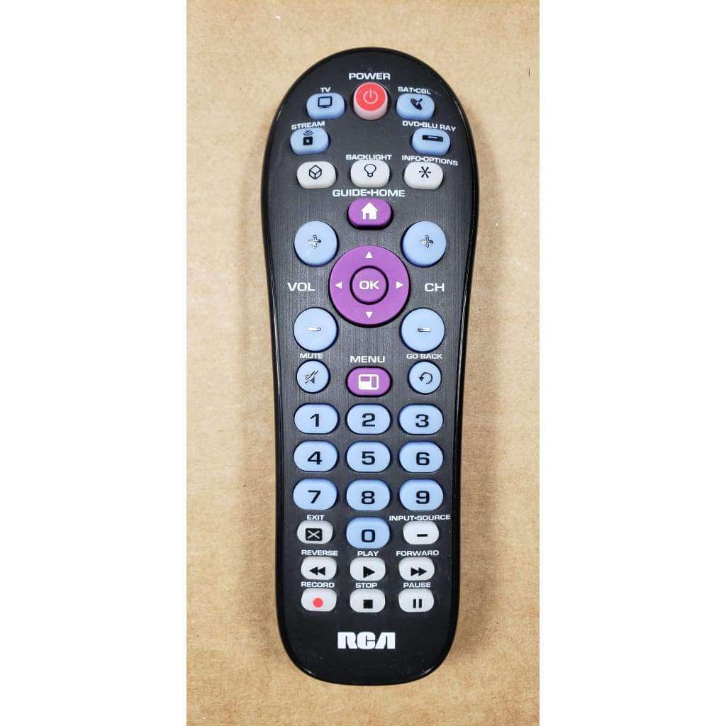 RCA 4-Device Universal Remote Streaming and Dual Navigation RCR414BHZ - The  Home Depot