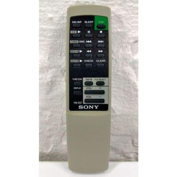 Sony RM-SG7 Audio System Remote Control for HCD-RXD2 HCD-RXD3 HCD-RXD55 MHC-RXD2