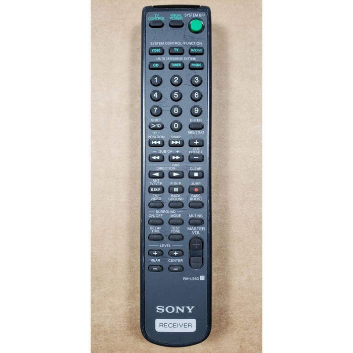 Sony RM-U263 AV Receiver Remote Control