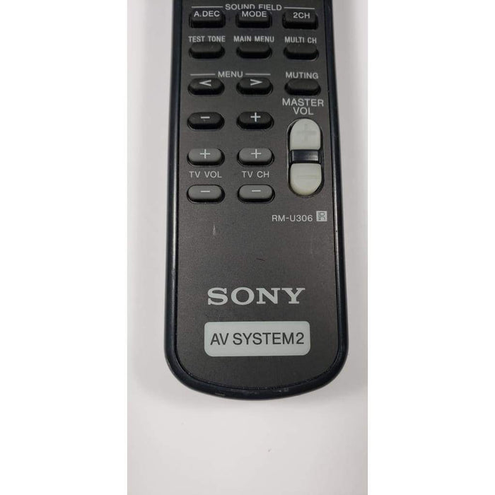 Sony RM-U306 AV System Remote Control