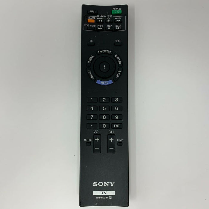 Sony RM-YD034 TV Remote Control