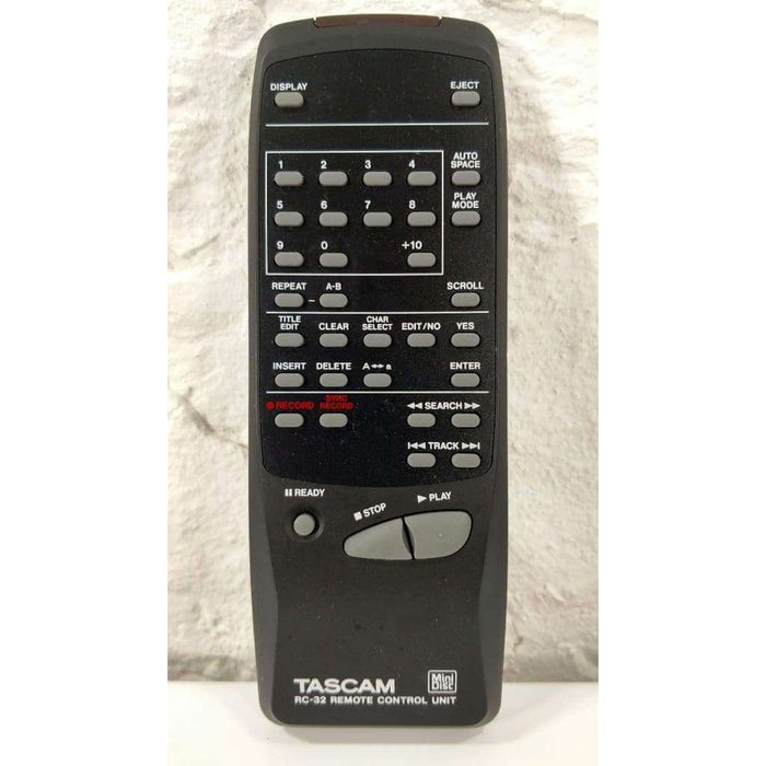 Tascam RC-32 Mini Disc Remote Control