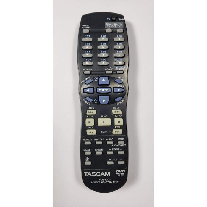 Tascam RC-6500J DVD Remote Control