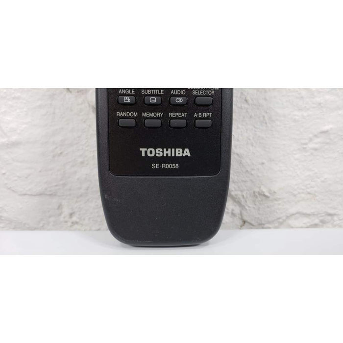 Toshiba SE-R0058 DVD Remote Control for SD-3750 SD-3750N SD-K700 SD-K700U