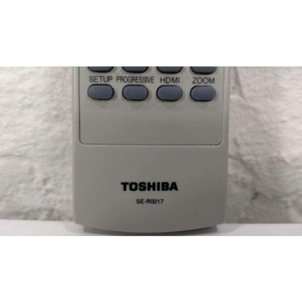 Toshiba SE-R0217 DVD Remote for SD4990 SD5000 SD6000 etc